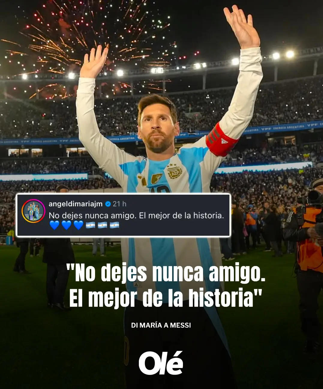 其次是阿根, 最后一次世